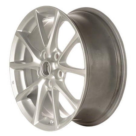 KAI 17 X 7 Reconditioned OEM Aluminum Alloy Wheel, All Painted Dark Charcoal, Fits 2009-2015 Mazda MX5 Miata