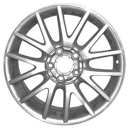 KAI 17 X 7 Reconditioned OEM Aluminum Alloy Wheel, Flat Light Silver Flange Cut, Fits 2005-2010 Volkswagen Jetta