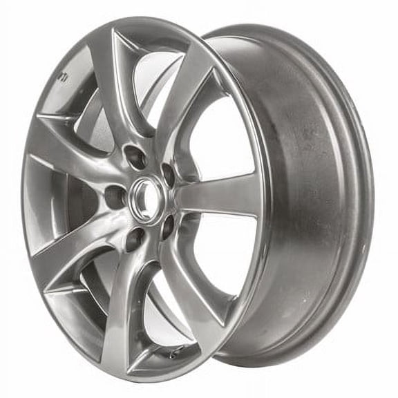 KAI 17 X 7 Reconditioned OEM Aluminum Alloy Wheel, Hypersilver, Fits 2005-2006 Infiniti G35 Coupe