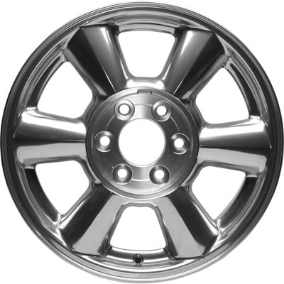 KAI 17 X 7 Reconditioned OEM Aluminum Alloy Wheel, Polished, Fits 2002-2007 GMC Envoy