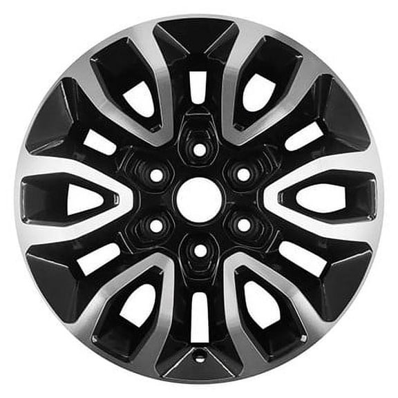 KAI 17 X 8.5 Reconditioned OEM Aluminum Alloy Wheel, Machined and Black Pearl Metallic, Fits 2012-2013 Ford F150 SVT Raptor