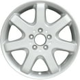 thumbnail image 1 of Remanufactured Painted Silver Aluminum Wheel 17 x 8.5 1634010402 fits 1998-1999 Mercedes-Benz ML320, 1 of 1
