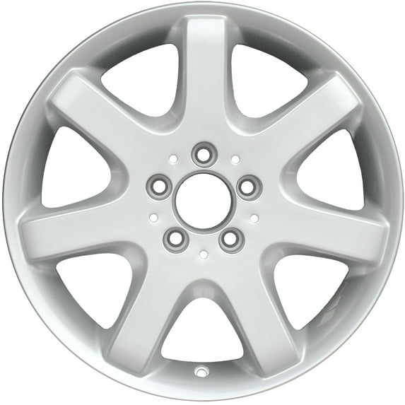 Remanufactured Painted Silver Aluminum Wheel 17 x 8.5 1634010402 fits 1998-1999 Mercedes-Benz ML320