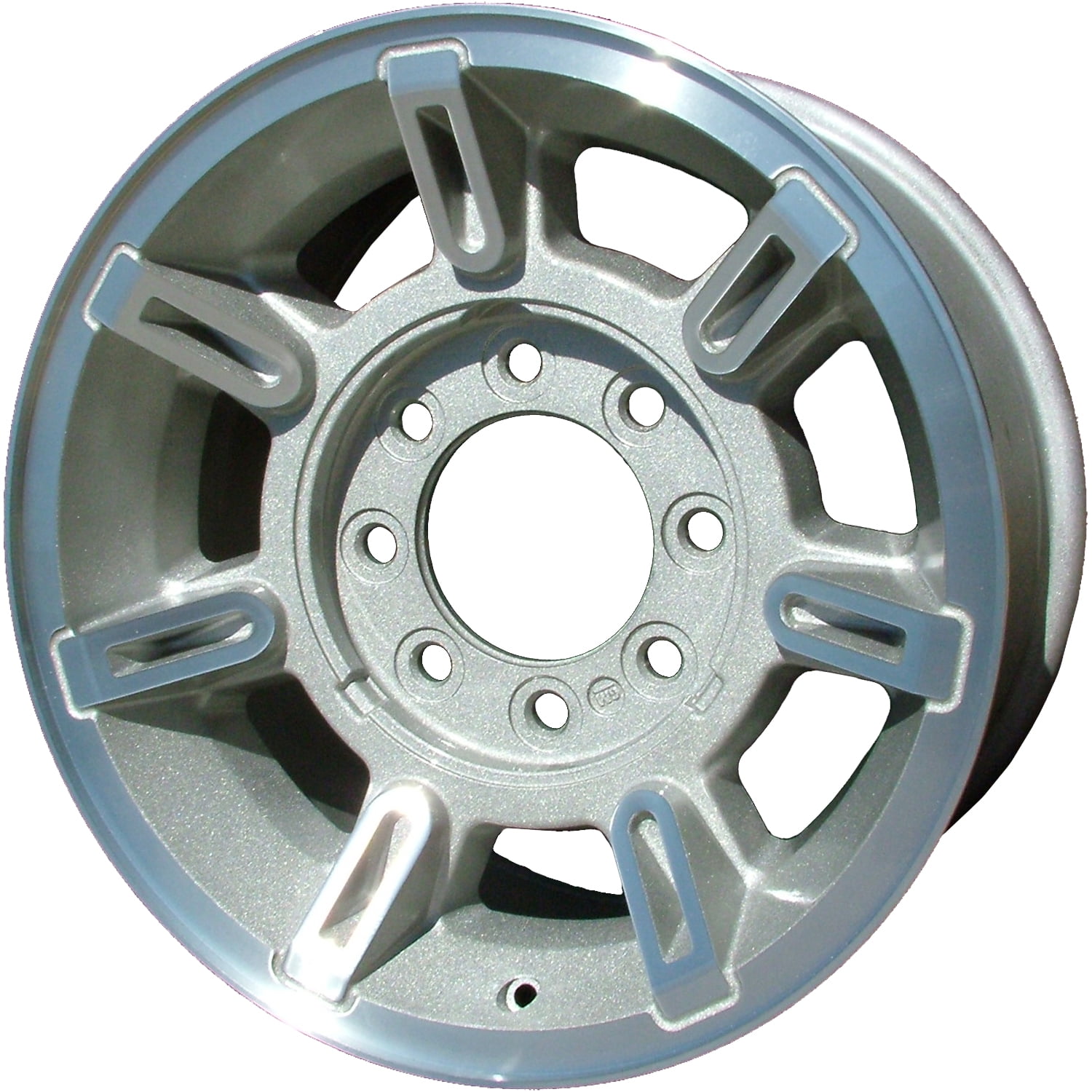 Remanufactured Painted Silver Aluminum Wheel 17 x 8.5 19151842