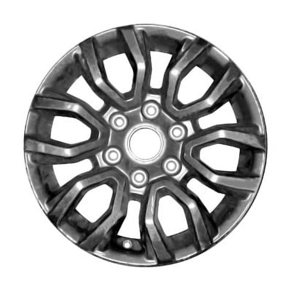 KAI 17 X 8 Reconditioned OEM Aluminum Alloy Wheel, All Painted Dark Charcoal Metallic, Fits 2019-2021 Ford Ranger