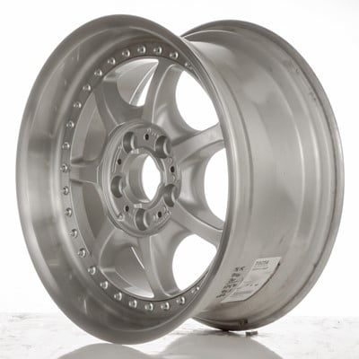 KAI 17 X 8 Reconditioned OEM Aluminum Alloy Wheel, Silver Face W/Polished Flange, Fits 1997-2003 BMW 5 Series