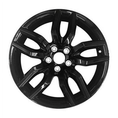 KAI 18 X 7.5 Reconditioned OEM Aluminum Alloy Wheel, All Painted Black, Fits 2014-2016 Scion TC