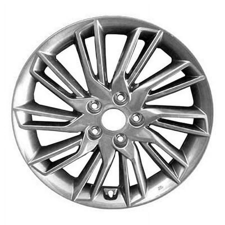 KAI 18 X 7.5 Reconditioned OEM Aluminum Alloy Wheel, Dark Charcoal, Fits 2012-2013 Hyundai Veloster
