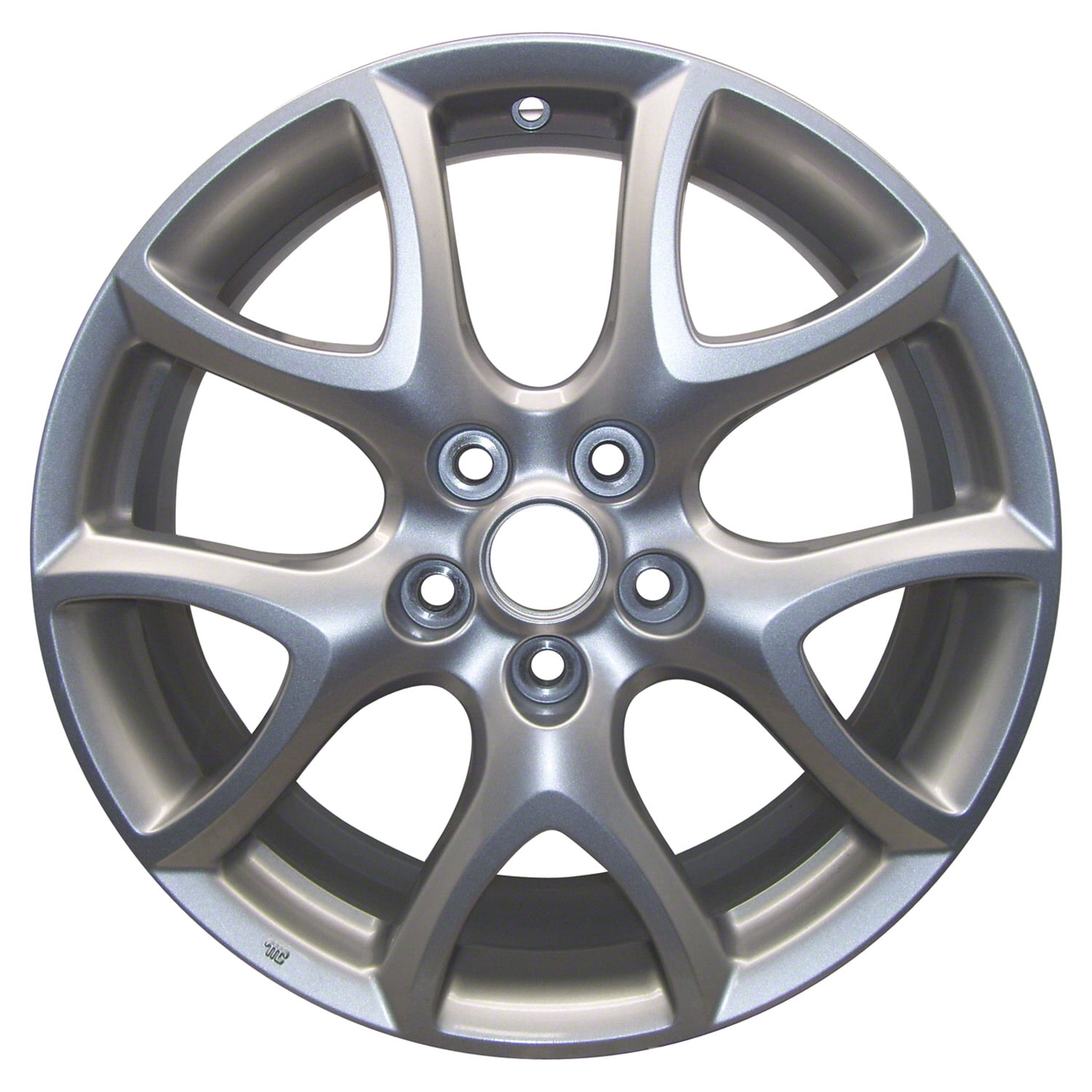 Remanufactured Painted Dark Charcoal Aluminum Wheel 18 x 7.5 9965187580 fits 2010-2013 Mazda 3