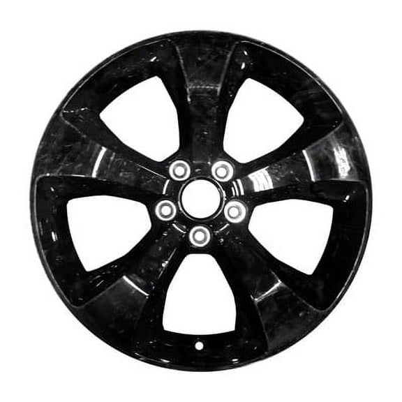 KAI 18 X 7 Reconditioned OEM Aluminum Alloy Wheel, All Painted Gloss Black No Clear, Fits 2016-2021 Jeep Cherokee