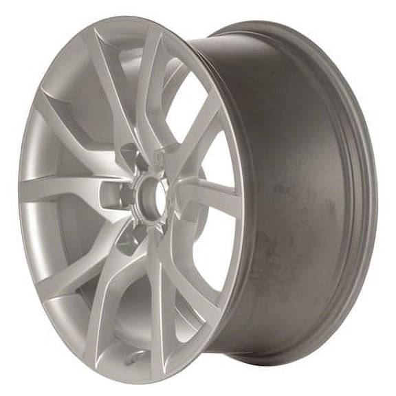 KAI 18 X 8.5 Reconditioned OEM Aluminum Alloy Wheel, Bright Sparkle Silver Full Face, Fits 2011-2013 Audi A5