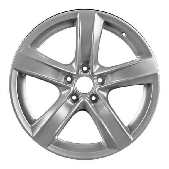 KAI 18 X 8.5 Reconditioned OEM Aluminum Alloy Wheel, Painted Sparkle Silver, Fits 2008-2018 Audi S5 Coupe/Convertible