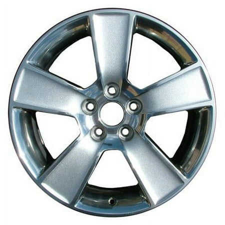 KAI 18 X 8.5 Reconditioned OEM Aluminum Alloy Wheel, Polished W/Charcoal Vent Hand Masked, Fits 2006-2009 Ford Mustang GT