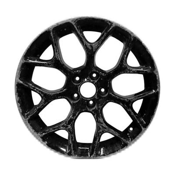 KAI 18 X 8 Reconditioned OEM Aluminum Alloy Wheel, All Painted Black, Fits 2015-2017 Chrysler 200 Sedan