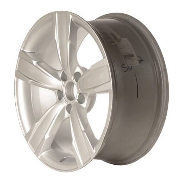 KAI 18 X 8 Reconditioned OEM Aluminum Alloy Wheel, All Painted Bluish Silver, Fits 2013-2016 Audi Allroad