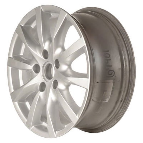 KAI 18 X 8 Reconditioned OEM Aluminum Alloy Wheel, All Painted Bright Silver, Fits 2011-2013 Porsche Cayenne
