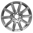 thumbnail image 1 of Remanufactured Painted Silver Aluminum Wheel 18 x 8 8K0601025AJ fits 2009-2013 Audi A4, 1 of 1