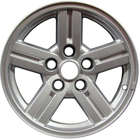 KAI 18 X 8 Reconditioned OEM Aluminum Alloy Wheel, Machined Lip Black Spoke, Fits 2007-2010 Dodge Dakota
