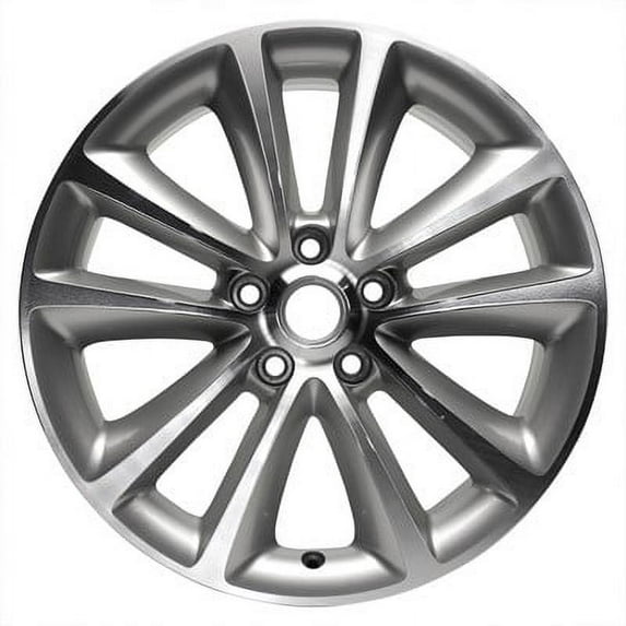 KAI 18 X 8 Reconditioned OEM Aluminum Alloy Wheel, Machined and Silver, Fits 2012-2017 Buick Verano