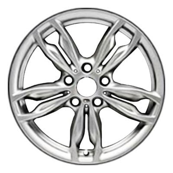 KAI 18 X 8 Reconditioned OEM Aluminum Alloy Wheel, Painted Medium Charcoal, Fits 2014-2016 BMW 228I