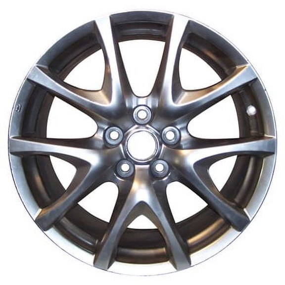 KAI 18 X 8 Reconditioned OEM Aluminum Alloy Wheel, Silver Metallic Full Face, Fits 2008-2011 Mazda RX8