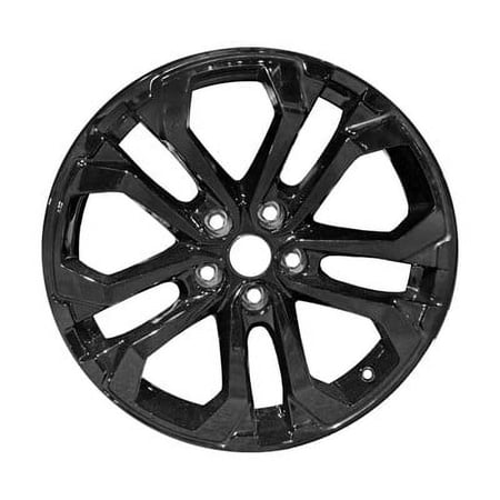 KAI 19 X 7.5 Reconditioned OEM Aluminum Alloy Wheel, All Painted Black, Fits 2018-2022 GMC Terrain