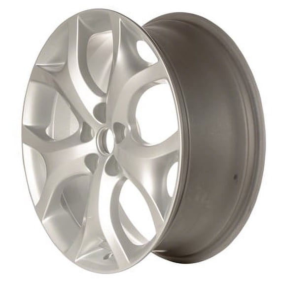 KAI 19 X 7.5 Reconditioned OEM Aluminum Alloy Wheel, All Painted Silver, Fits 2010-2012 Mazda CX7