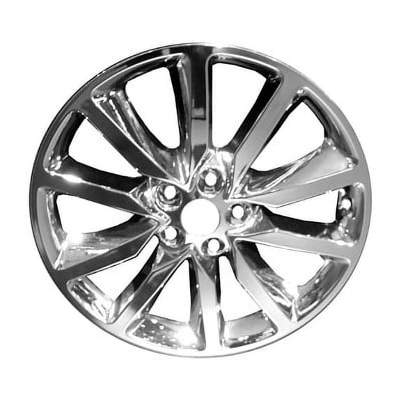KAI 19 X 7.5 Reconditioned OEM Aluminum Alloy Wheel, Bright Pvd O.E. Chrome, Fits 2016-2018 Kia Sorento