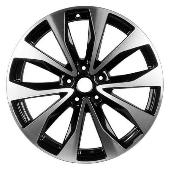 KAI 19 X 8.5 Reconditioned OEM Aluminum Alloy Wheel, Machined With Dark Charcoal Accents, Fits 2016-2021 Nissan Maxima