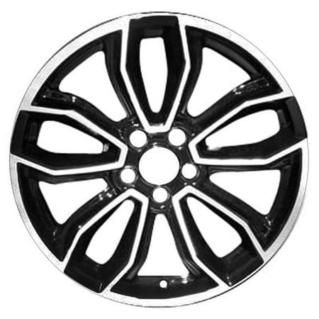 KAI 19 X 8.5 Reconditioned OEM Aluminum Alloy Wheel, Machined and Black, Fits 2013-2014 Ford Mustang