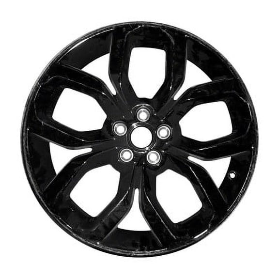 KAI 19 X 8 Reconditioned OEM Aluminum Alloy Wheel, All Painted Gloss Black, Fits 2015-2015 Land Rover Range Rover Evoque