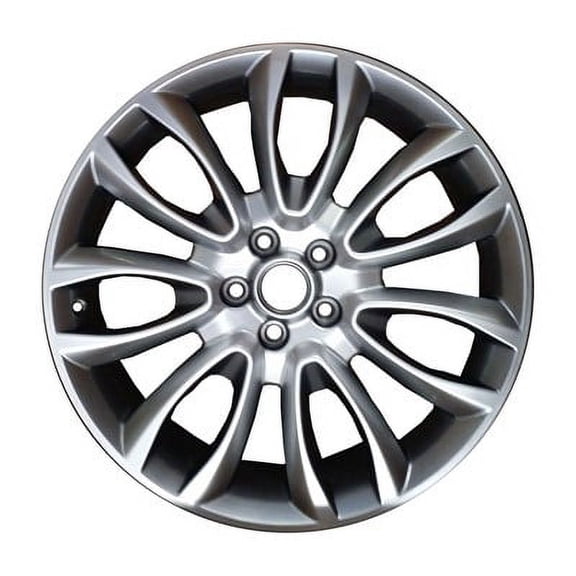 KAI 19 X 8 Reconditioned OEM Aluminum Alloy Wheel, All Painted Light Silver Metallic W/Black Prim, Fits 2015-2018 Lincoln MKC