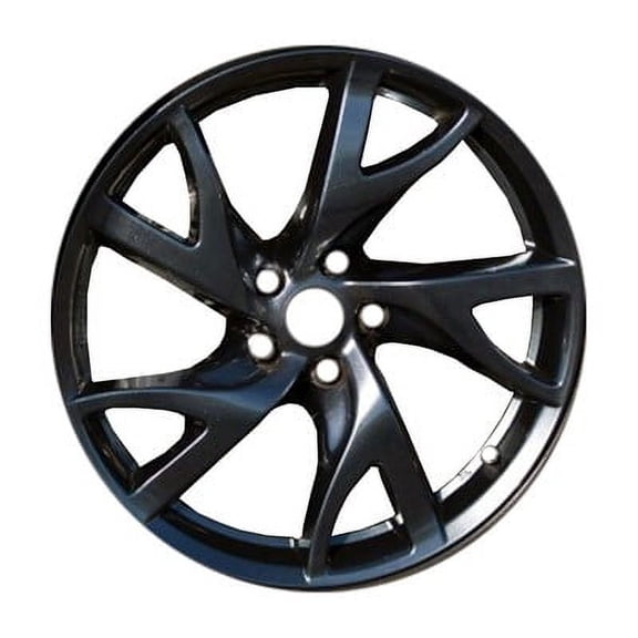 KAI 19 X 9 Reconditioned OEM Aluminum Alloy Wheel, All Painted Medium Smoked Hyper Silver, Fits 2015-2015 Infiniti Q50 Sedan