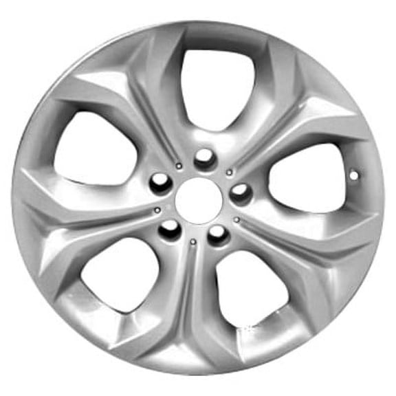 KAI 19 X 9 Reconditioned OEM Aluminum Alloy Wheel, All Painted Silver, Fits 2011-2013 BMW X5