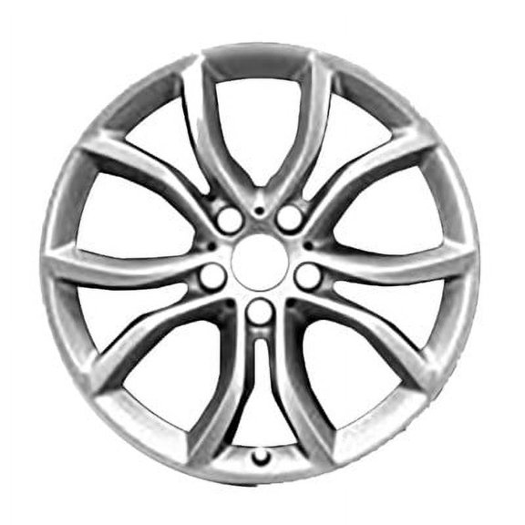 KAI 19 X 9 Reconditioned OEM Aluminum Alloy Wheel, All Painted Sparkle Silver, Fits 2015-2019 BMW X6