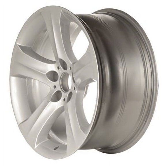 KAI 19 X 9 Reconditioned OEM Rear Aluminum Alloy Wheel, All Painted Silver, Fits 2008-2013 BMW X6
