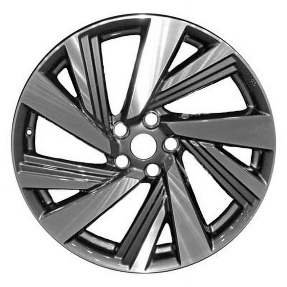 KAI 20 X 7.5 Reconditioned OEM Aluminum Alloy Wheel, Machined Med Charcoal Metallic, Fits 2015-2021 Nissan Murano