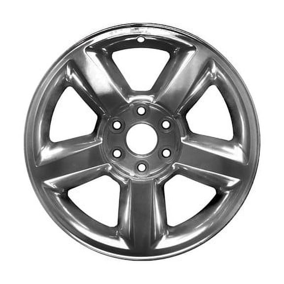 KAI 20 X 8.5 Reconditioned OEM Aluminum Alloy Wheel, Polished, Fits 2007-2013 Chevrolet Avalanche