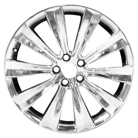 KAI 20 X 8 Reconditioned OEM Aluminum Alloy Wheel, All Polished, Fits 2013-2016 Lincoln MKS