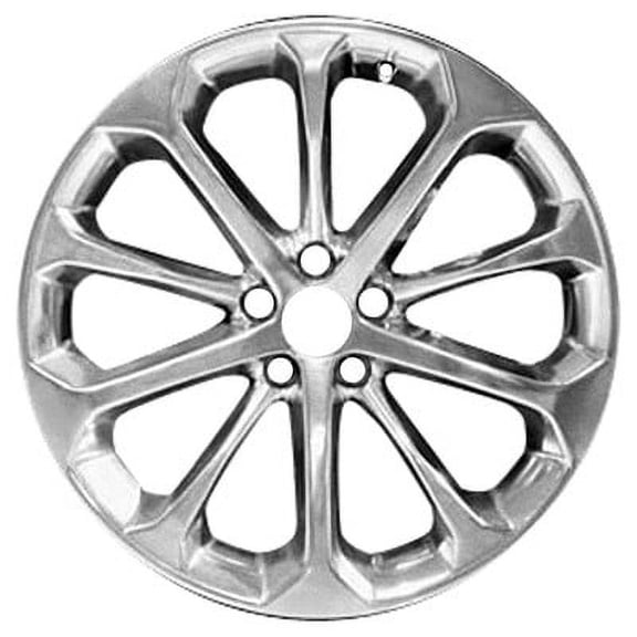 KAI 20 X 8 Reconditioned OEM Aluminum Alloy Wheel, All Polished, Fits 2013-2019 Ford Taurus