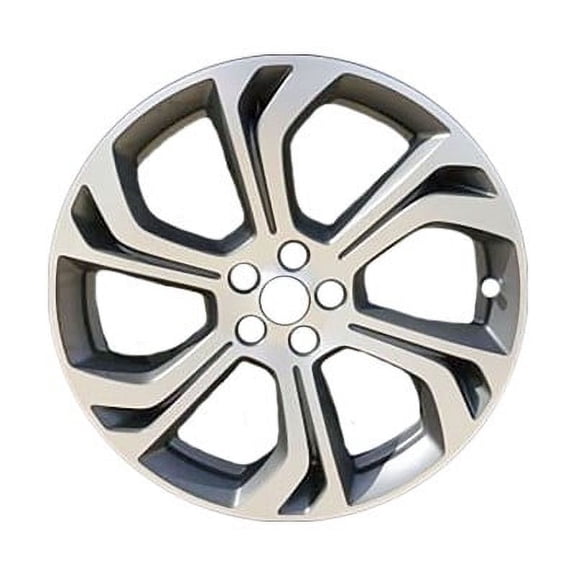 KAI 20 X 8 Reconditioned OEM Aluminum Alloy Wheel, Machined Black, Fits 2018-2020 Jaguar E-Pace
