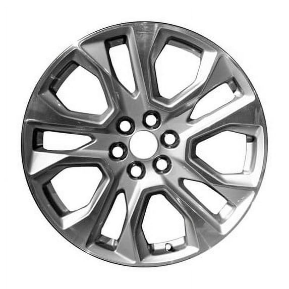 KAI 20 X 8 Reconditioned OEM Aluminum Alloy Wheel, Machined/Lt Argent Metallic, Fits 2018-2021 Chevrolet Traverse