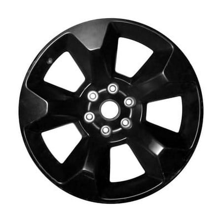 KAI 20 X 9 Reconditioned OEM Aluminum Alloy Wheel, All Painted Black, Fits 2019-2020 Ram 1500 Pickup