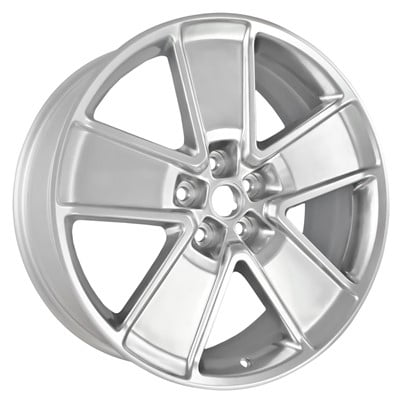 KAI 21 X 9.5 Reconditioned OEM Aluminum Alloy Wheel, Full Polished W/Red Line, Fits 2012-2014 Chevrolet Camaro