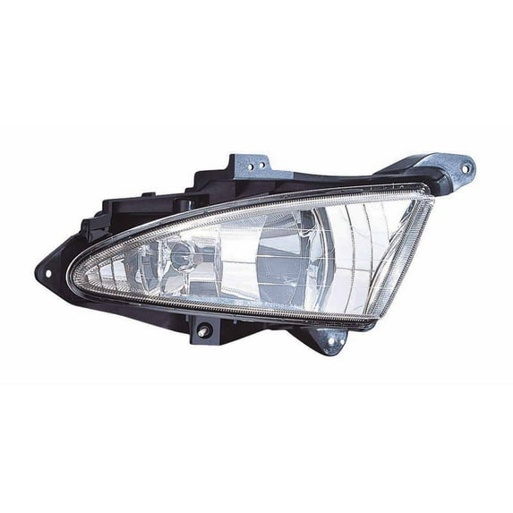 KAI New CAPA Certified Premium Replacement Passenger Side Fog Light Assembly, Fits 2007-2010 Hyundai Elantra