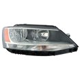 thumbnail image 1 of KAI New CAPA Certified Premium Replacement Passenger Side Headlight Assembly, Fits 2011-2016 Volkswagen Jetta, 1 of 1
