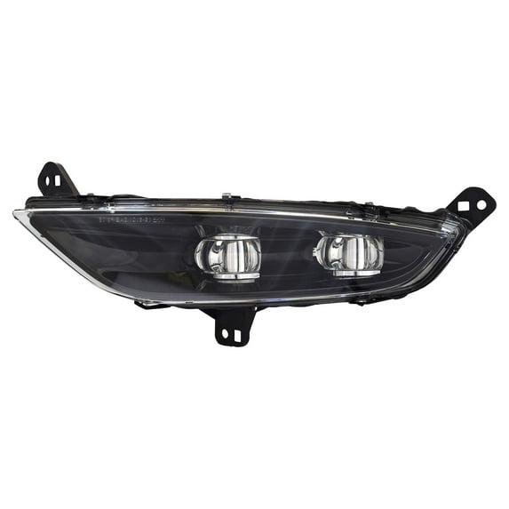 KAI New CAPA Certified Standard Replacement Driver Side Fog Light Assembly, Fits 2015-2016 Chrysler 200 Sedan