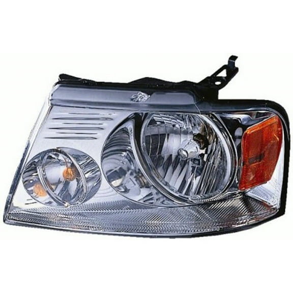 KAI New CAPA Certified Standard Replacement Driver Side Headlight Assembly, Fits 2004-2008 Ford Lightduty Pickup