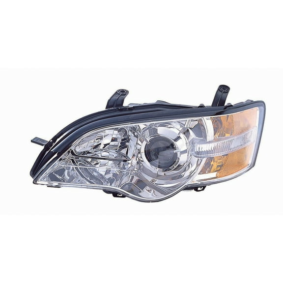 KAI New CAPA Certified Standard Replacement Driver Side Headlight Assembly, Fits 2006-2007 Subaru Legacy
