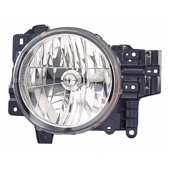 KAI New CAPA Certified Standard Replacement Driver Side Headlight Assembly, Fits 2007-2014 Toyota FJ Cruiser